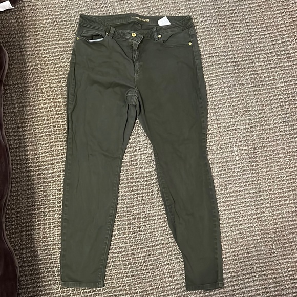 Michael Kors Pants - Michael Kors Izzy skinny jean, size 12, olive